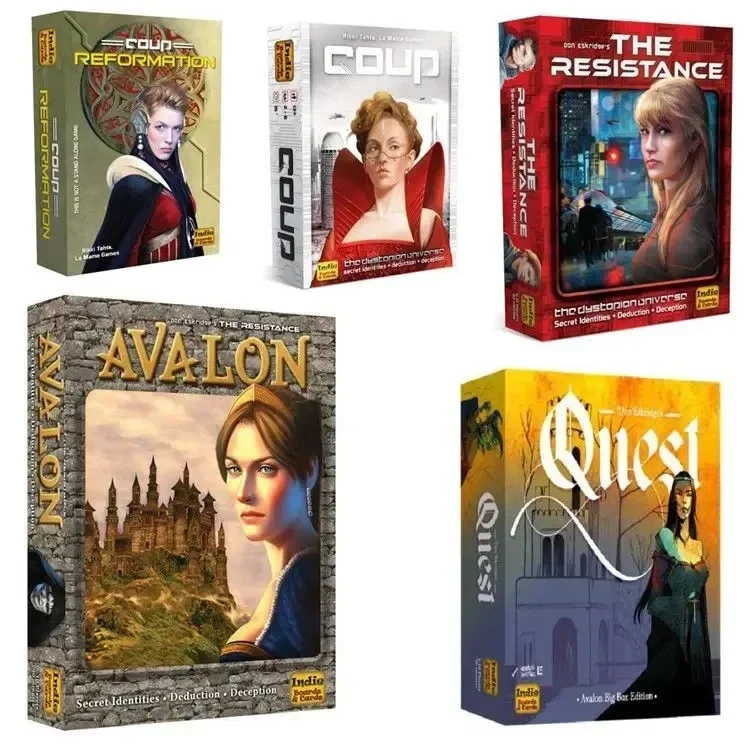 Board Game Bang - لعبة اللوحة The Resistance Avalon Coup