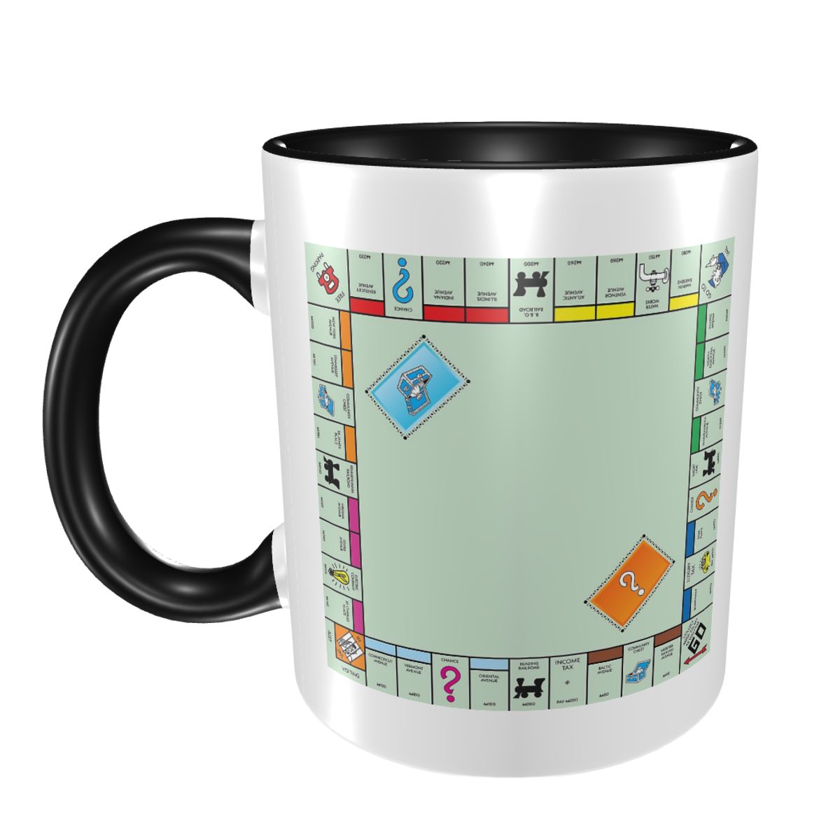 Board Game Monopoly - كوب لعبة لوح احتكار، أكواب قهوة