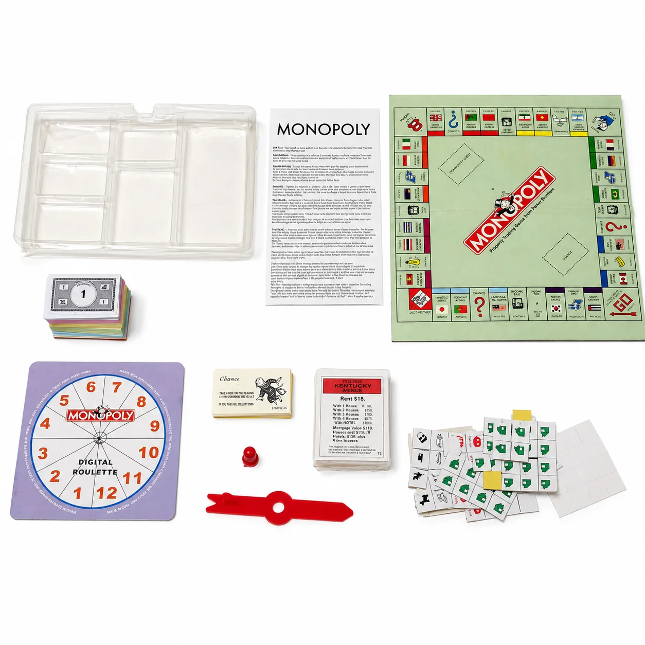 Board Game Monopoly - لعبة مونوبولي الكلاسيكية، لعبة لوحية للعائلة،