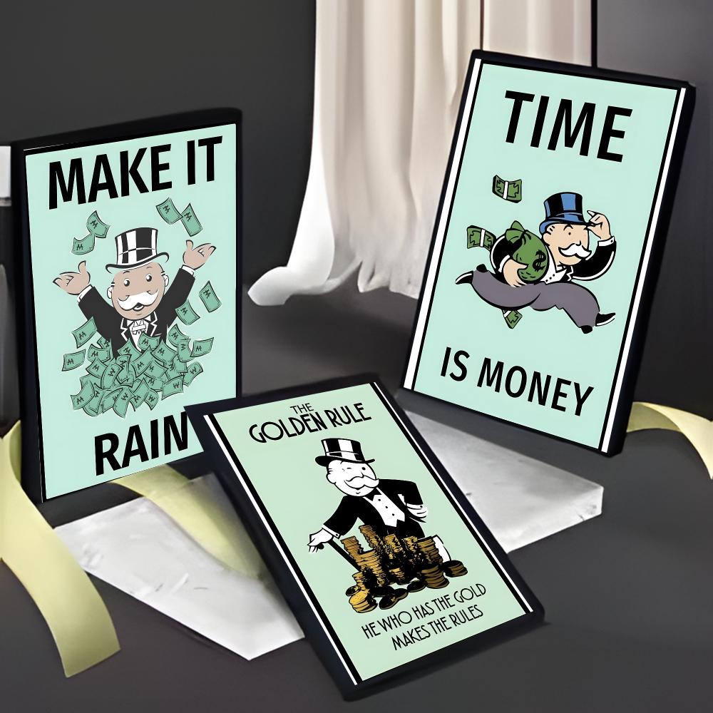ملصق لعبة المونوبولي الكلاسيكي - مراجعة Board Game Monopoly وسعره