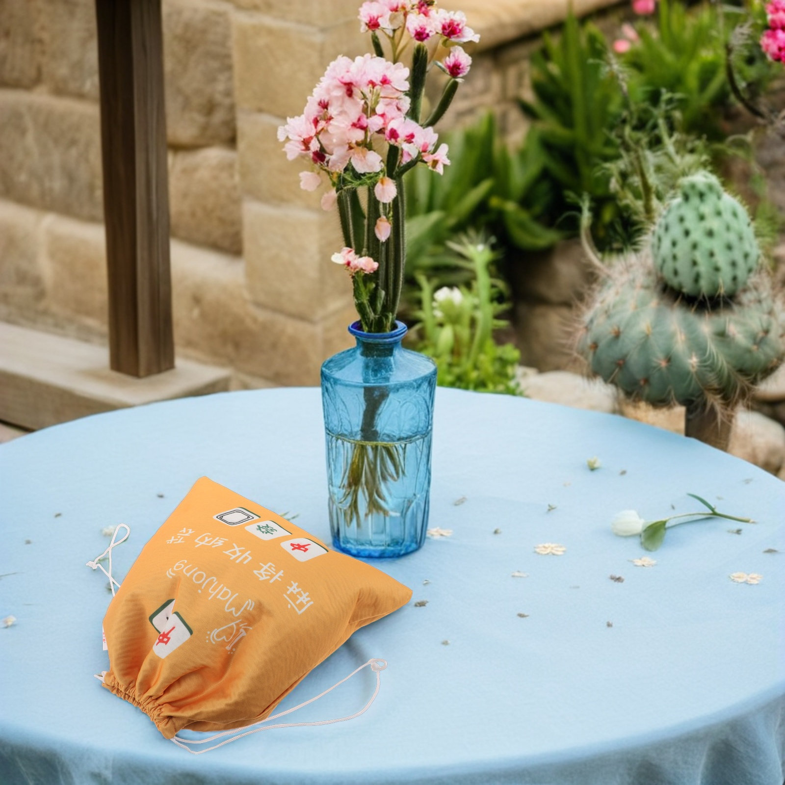 حقيبة أهجونغ برباط، حامل بلاطا - مراجعة Tile Bag Drawstring وسعره