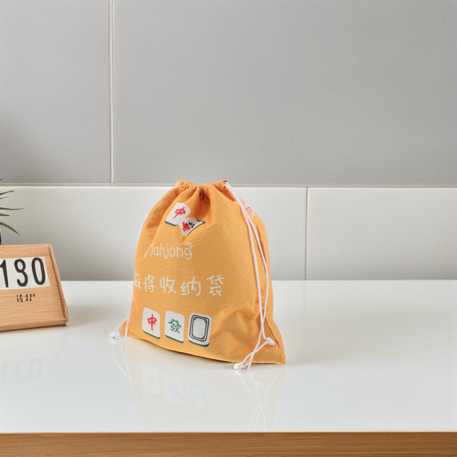 حقيبة أهجونغ برباط، حامل بلاطا - مراجعة Tile Bag Drawstring وسعره