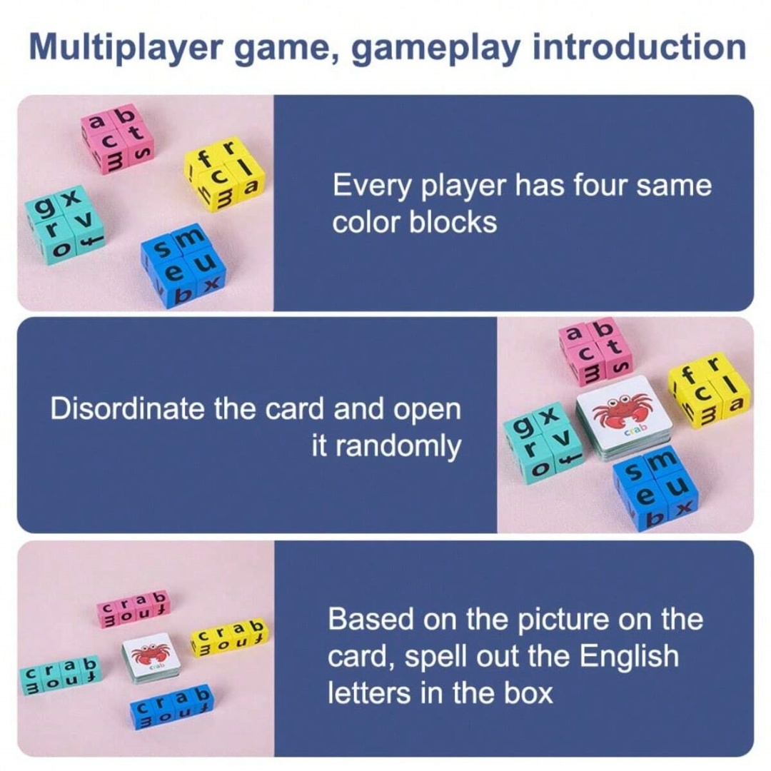 لعبة لوحية لتهجئة الحروف الأبج - مراجعة Board Game Recommendation وسعره
