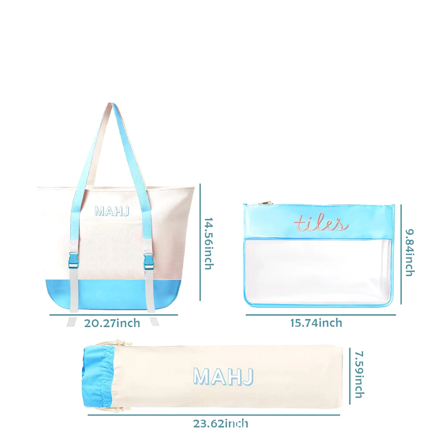 مجموعة حقائب قماشية لتخزين قطع - مراجعة Tile Bag Drawstring وسعره