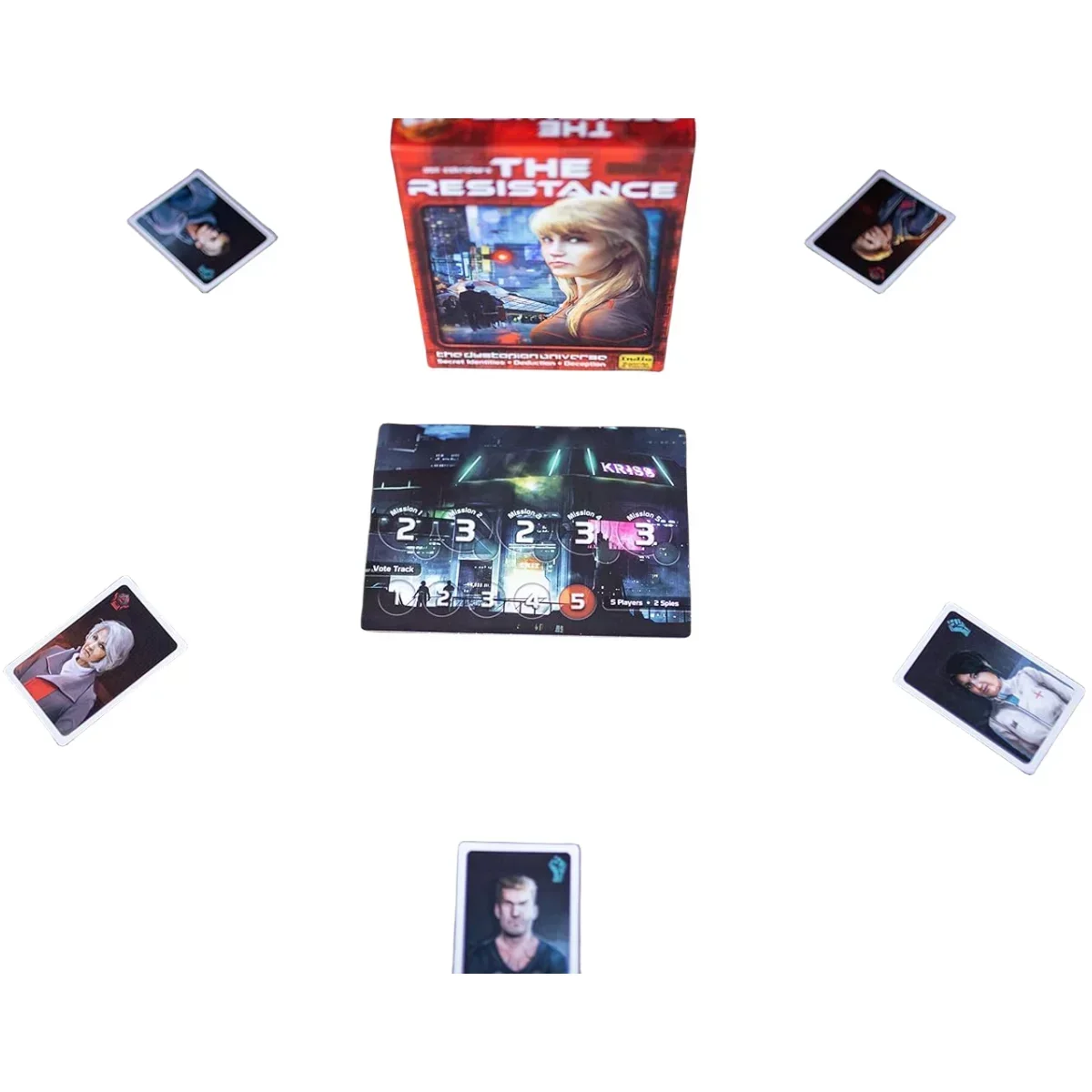 لعبة اللوحة The Resistance Ava - مراجعة Board Game Bang وسعره
