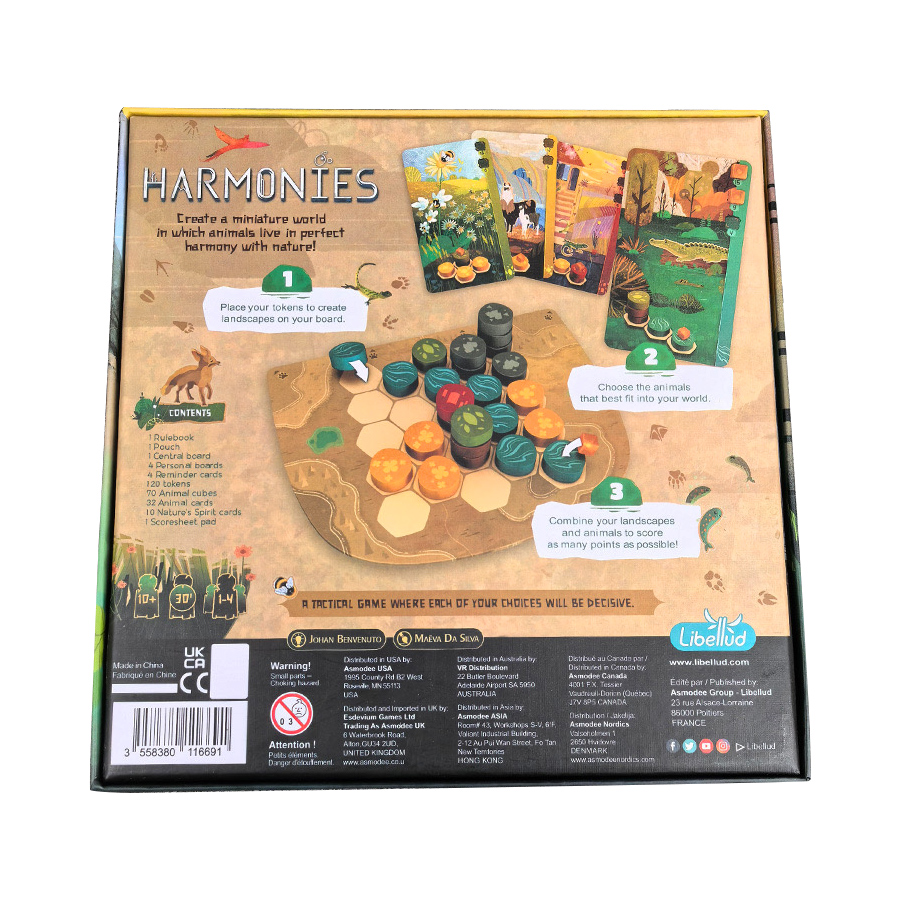 هارمونيز - ألعاب الطاولة - إنش - مراجعة Board Game Bang وسعره