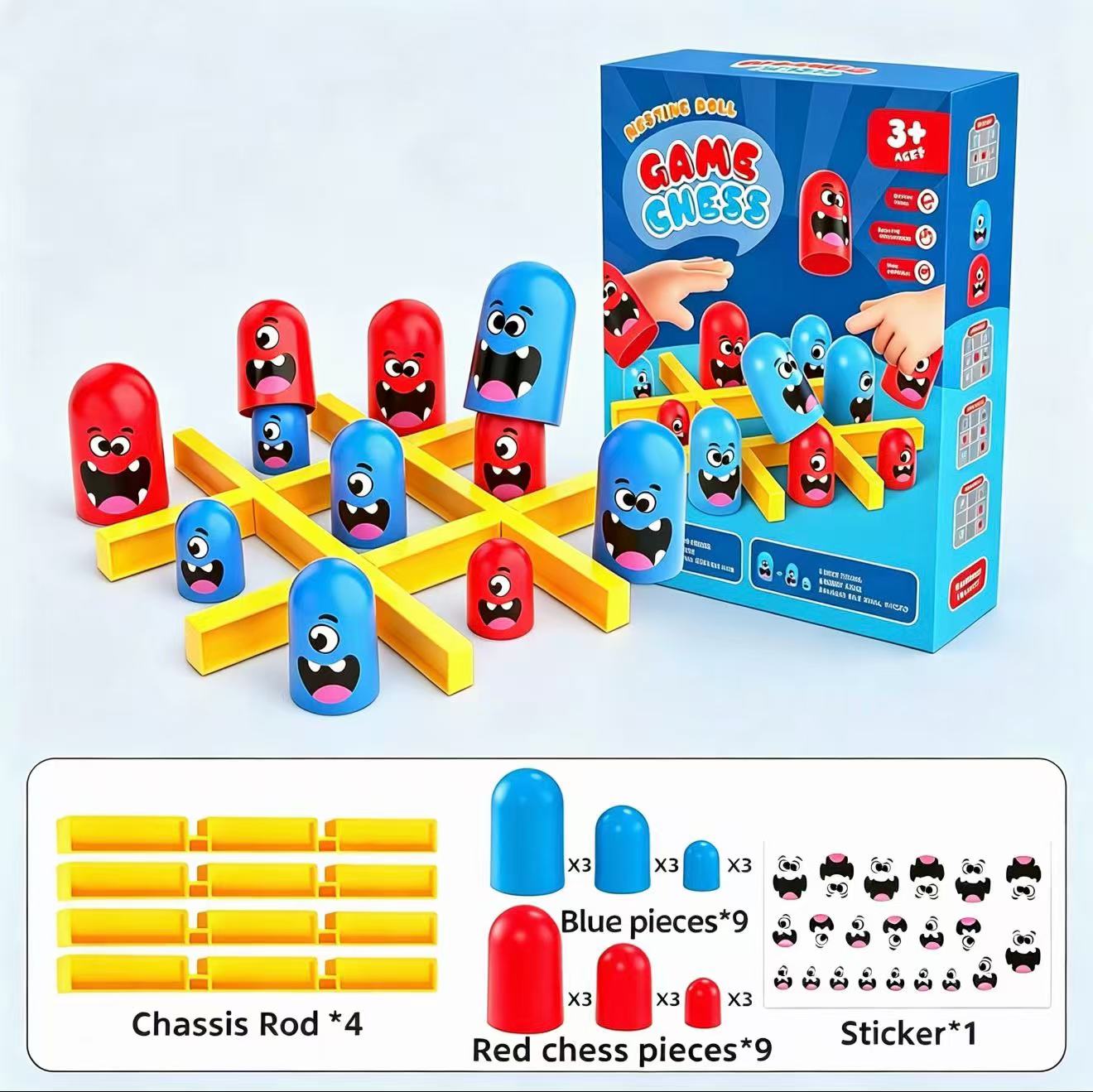 لعبة تيك تاك تو مع أكواب قابلة - مراجعة Board Game Recommendation وسعره
