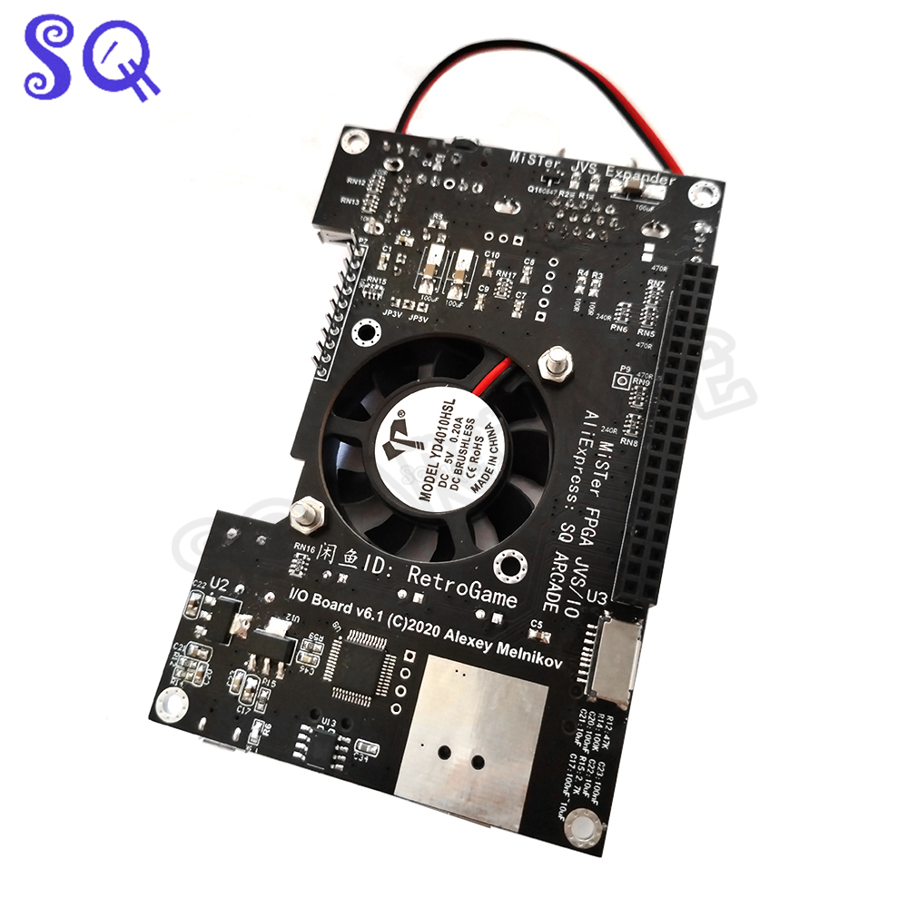 لوحة توسيع MSTer FPGA ، MiSTer - مراجعة Board Game Io وسعره
