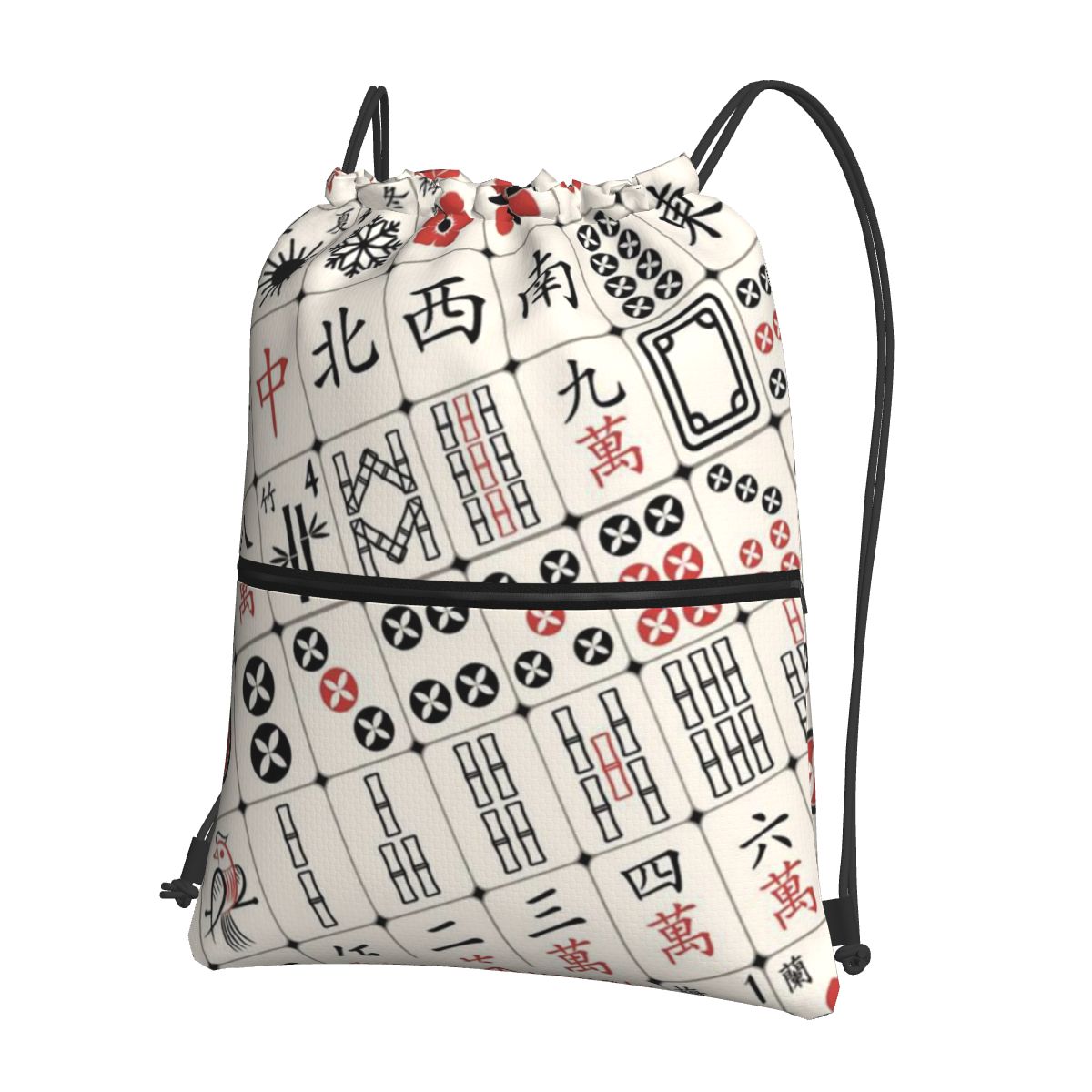 حقائب ظهر بنمط بلاط الماهجونغ، - مراجعة Tile Bag Drawstring وسعره
